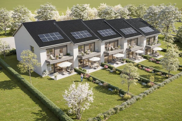 AUBONNE à 3 min - Nouvelle promotion de 5 villas contiguë - Villa B C & D 3