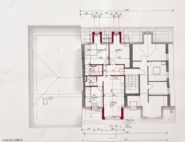 ORGES - immeuble de rendement de 6 appartements avec place-jardin et places de parc 11