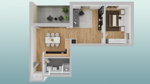 Appartements en PPE dans une ferme en cours de réhabilitation 4