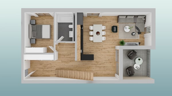 Appartements en PPE dans une ferme en cours de réhabilitation 5