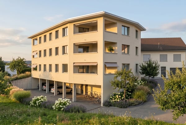 3 Appartements de 4,5 pièces dans une petite promotion de 6 lots 1