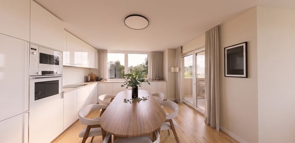 3 Appartements de 4,5 pièces dans une petite promotion de 6 lots 7