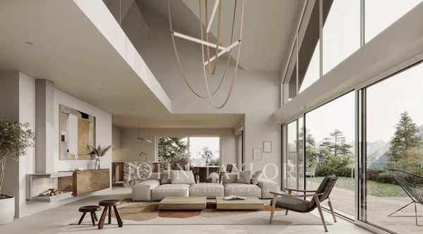 Nouveau projet de 3 villas individuelles aux portes de Montreux 1