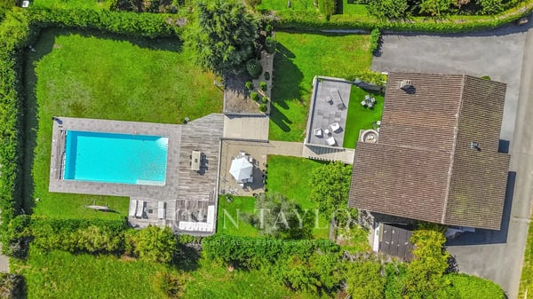 Villa élégante avec vue panoramique ? Genolier Mont-Blanc  Lac Léman  Alpes 1