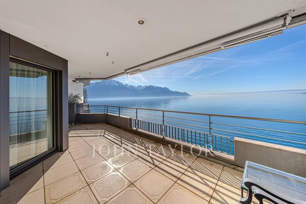 Appartement d'exception à louer ? Première ligne du lac Léman 2