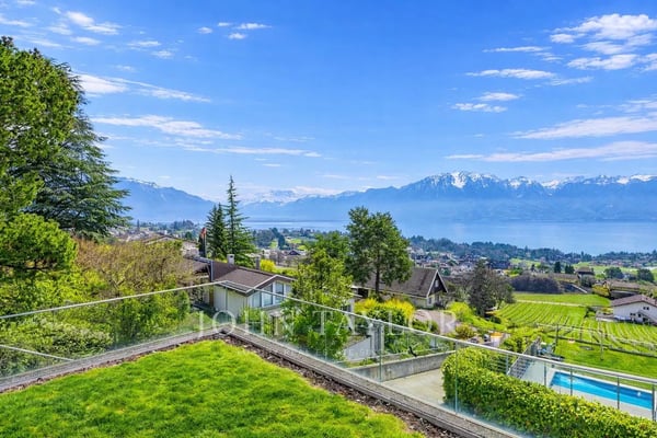 Magnifique villa jumelée avec vue sur lac et montagnes 4