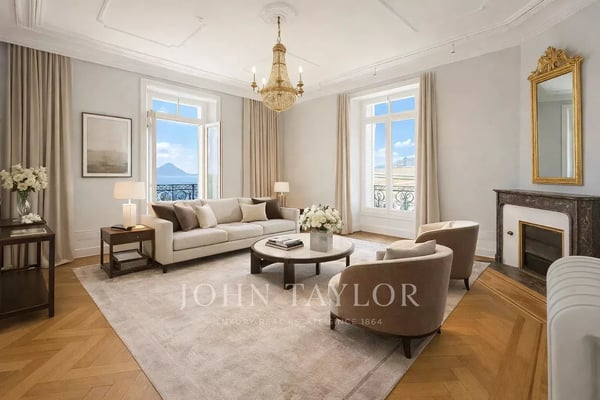 Élégant appartement de caractère avec vue imprenable sur le lac Léman 1