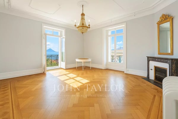 Élégant appartement de caractère avec vue imprenable sur le lac Léman 2