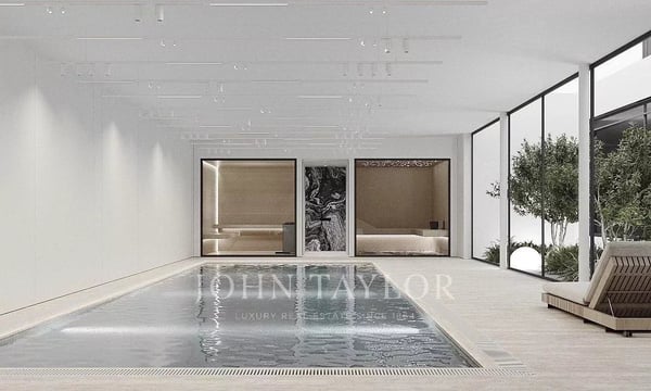 Propriété contemporaine ultra-luxueuse en cours de construction 12