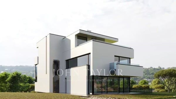 Propriété contemporaine ultra-luxueuse en cours de construction 4