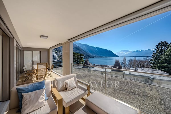 Superbe appartement contemporain avec vue sur le lac à Montreux 3