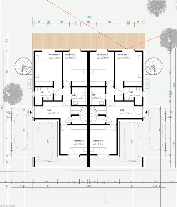 Villa mitoyenne neuve de haut standing – Châbles (FR) Vue sur le lac de Neuchâtel 7