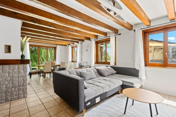 Spacieuse villa avec piscine et 2.5 pièces indépendant à St-Aubin 3