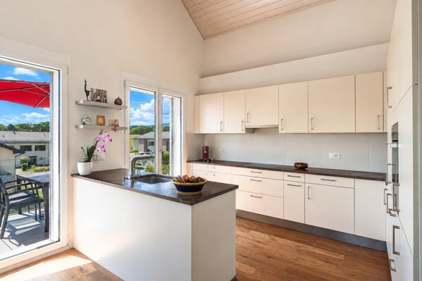 Appartement de 3.5 p. avec vue sur les Alpes et le Jura à Reverolle 2