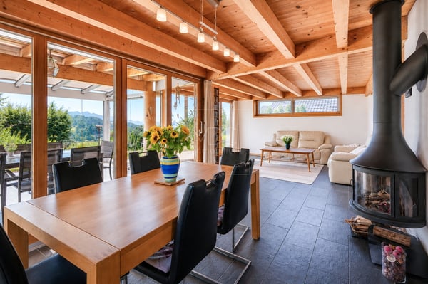 Beau châlet contemporain avec vue panoramique à Châtel-St-Denis 4