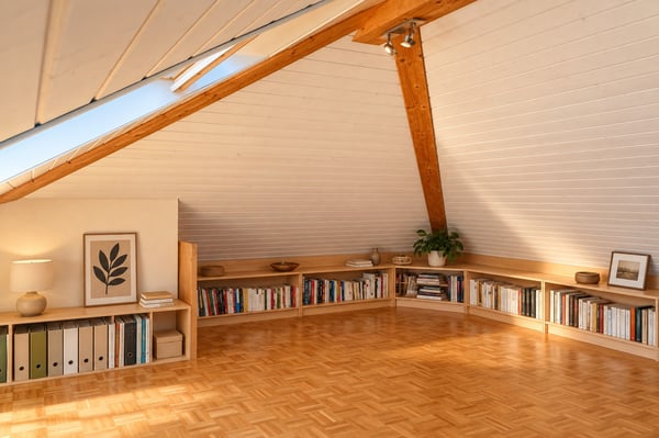 Jolie villa jumelée par les garages à Epalinges 9