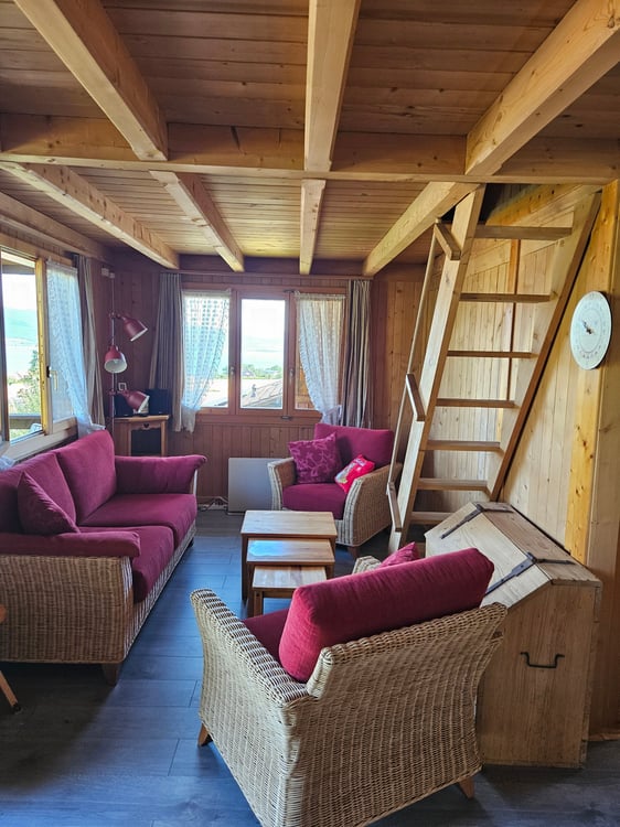 Charmant chalet meublé de 2.5 pièces à Châtillon FR 4