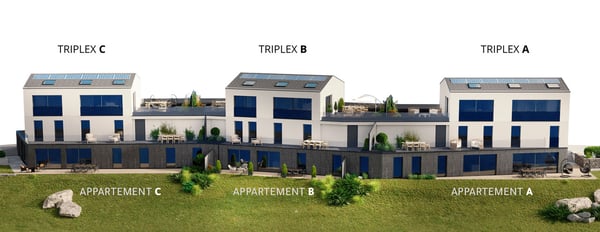 Spacieux appartement de 5.5 pièces au rez-de-chaussée à Sorens