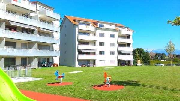 4.5 pièces avec grande terrasse à Courtepin 1