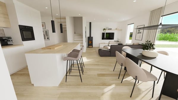 GLETTERENS A VENDRE VILLA CONTIGÜE DE 5,5 PCES LIVRAISON AUTOMNE 2026 9