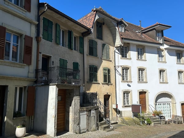 Au coeur d'Estavayer-le-Lac Maison villageoise de 3 pièces A rénover 4