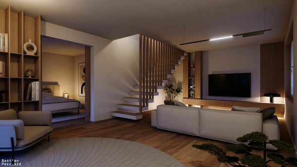 Treyvaux, Appartement 3.5 dans petite PPE 3