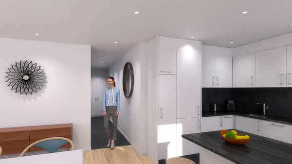 Payerne, à vendre, appartement de 4.5 pièces, au 2ème étage + balcon 5
