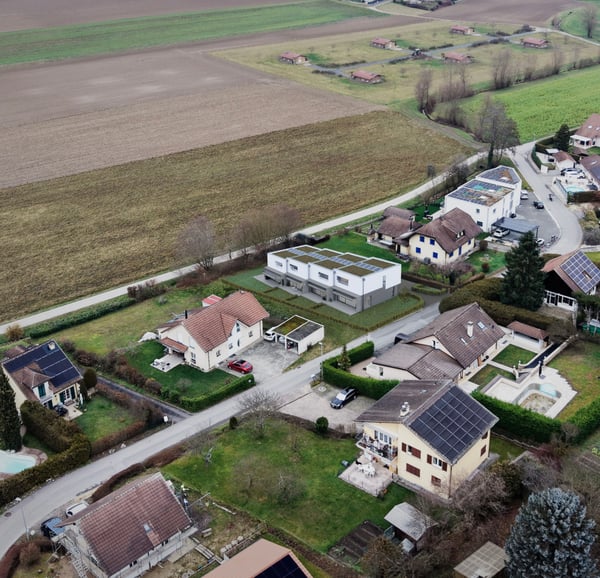 Domdidier, à vendre, villas contigües de 4.5 pièces, avec jardin 4