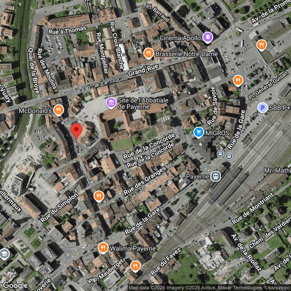 Payerne, à louer, centre ville, 1.5 pièces de 50 m2 avec balcon 5