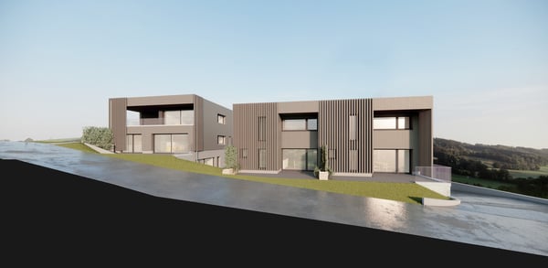 St-Aubin, à vendre, villa mitoyenne de 138 m2, terrain de 375 m2 1