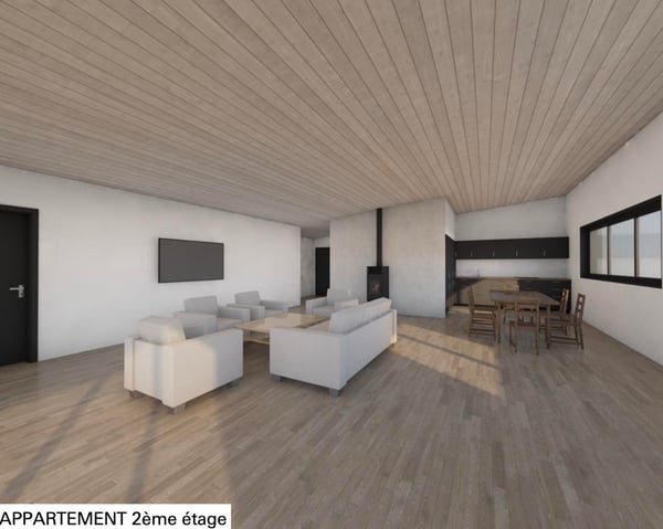 Fétigny, à vendre, attique de 3.5 pièces, 103 m2, terrasse de 51 m2 1