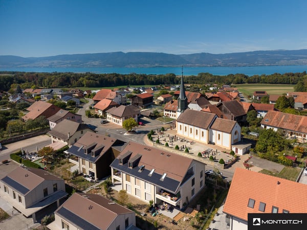Gletterens, à vendre, appartement de 3.5 pièces, avec jardin privatif 1