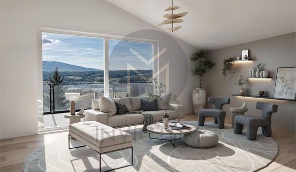 MAGNIFIQUE APPARTEMENT NEUF AVEC VUE LAC ET MONTAGNES À BOTTERENS 2