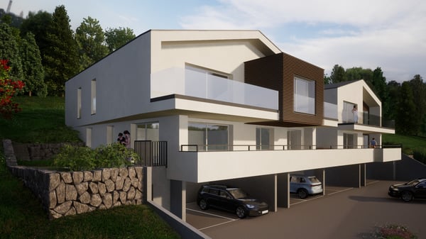 MAGNIFIQUE APPARTEMENT NEUF AVEC VUE LAC ET MONTAGNES À BOTTERENS 8