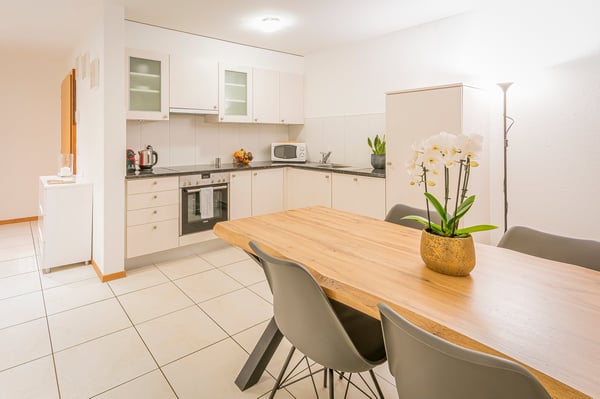 Appartement Modern 1 Chambre avec Services Hôteliers - Centre-Ville de Bulle 4