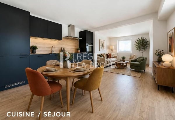 Grand 5.5 pièces rénové de 130 m² - 3 chambres et 2 salles d'eau - Montet 3