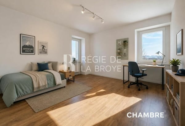 Grand 5.5 pièces rénové de 130 m² - 3 chambres et 2 salles d'eau - Montet 8