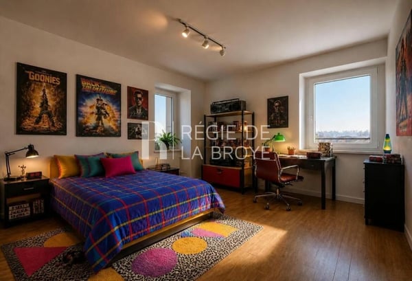 Grand 5.5 pièces rénové de 130 m² - 3 chambres et 2 salles d'eau - Montet 10
