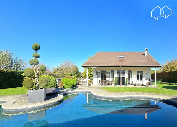 Villa individuelle de 6.5pces avec piscine dans un cadre idyillique 1