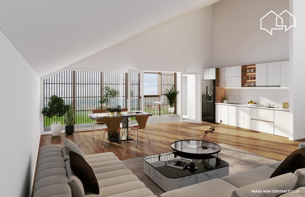 Appartement de 5.5 pièces dans les combles (bâtiment 2 - lot 10) 8