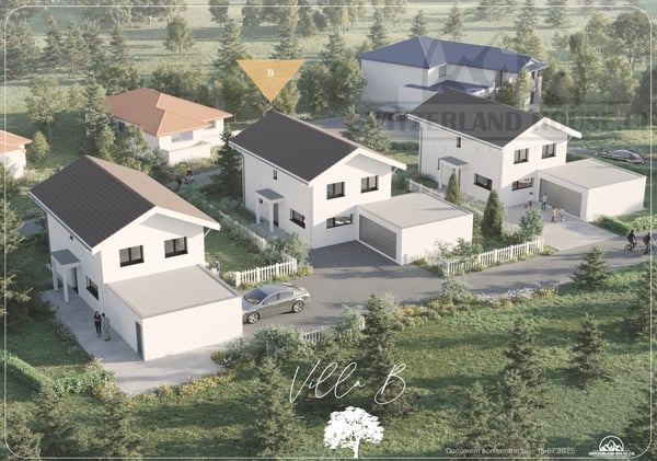 Magnifiques et spacieuses villas individuelles au calme à Lovens 3