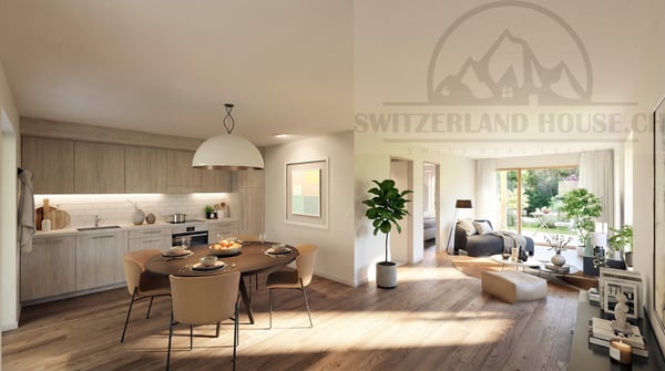 Magnifiques 3.5 pcs proche Sarine en basse ville de Fribourg 3