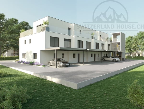 Magnifique attique 2,5 pcs avec grande terrasse avec vue à Givisiez 4
