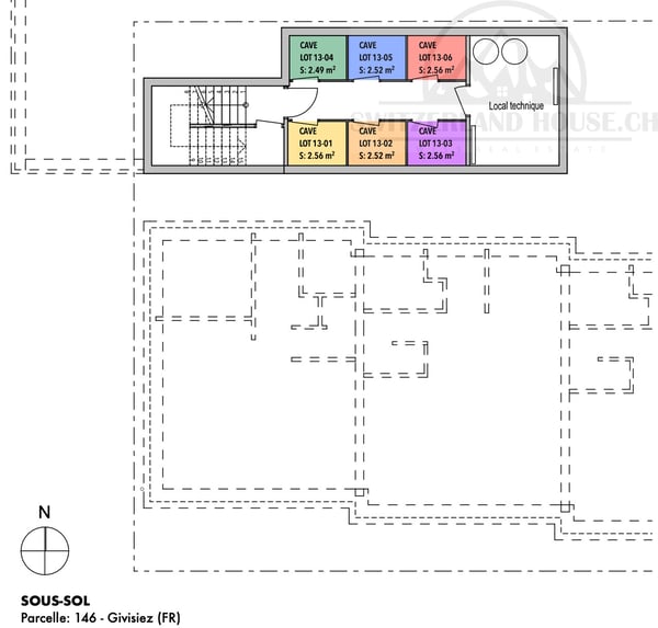 Magnifique attique 2,5 pcs avec grande terrasse avec vue à Givisiez 13