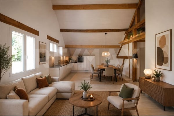 Appartement d'exception dans ferme rénovée avec jardin, à deux pas d'Estavayer-le-Lac 1