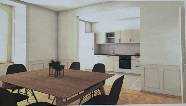 00826 - Appartement 1 pièces - Paix 21 - La Chaux-de-Fonds 1