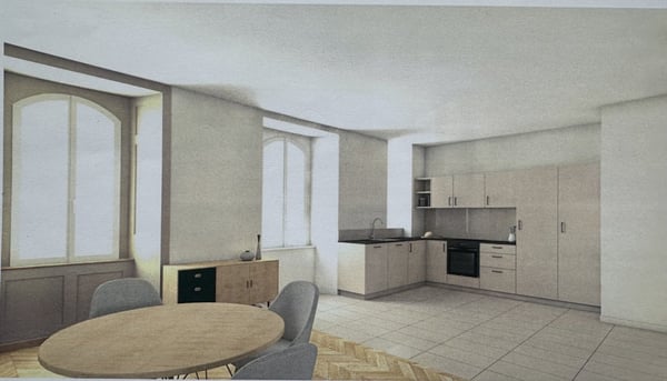 00824 - Appartement 1 pièces - Paix 21 - La Chaux-de-Fonds 1