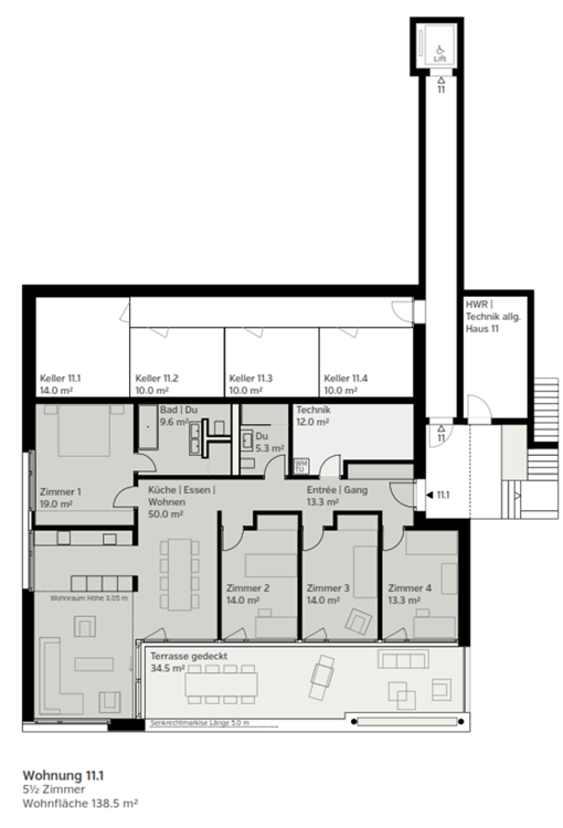 Exklusive 5.5-Zimmer-Terrassenwohnungen mit Weitblick in Oberrohrdorf 8