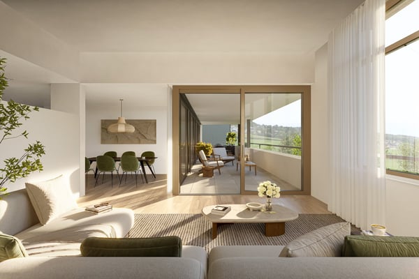 Exklusive 5.5-Zimmer-Terrassenwohnungen mit Weitblick in Oberrohrdorf 6