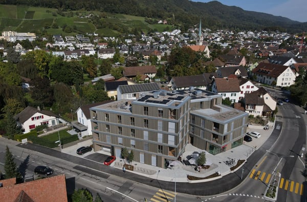 Moderne 3.5 Zimmerwohnung im 1. Obergeschoss im Herzen von Wettingen